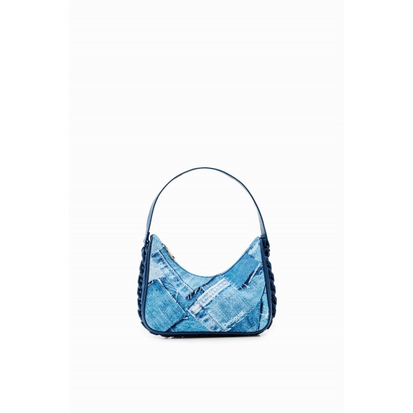 Petit sac patchwork denim