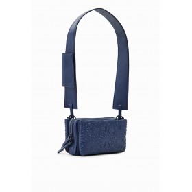 Petit sac à bandoulière relief géométrique