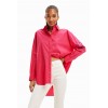Chemise oversize visages