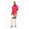 Chemise oversize visages