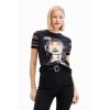 T-shirt visage arty