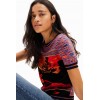 T-shirt maille paysage