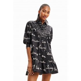 Robe tunique courte messages