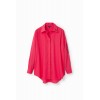 Chemise oversize visages